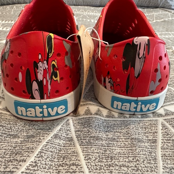 Native Shoes Red and Blue Sneakers - Picture 3 of 8